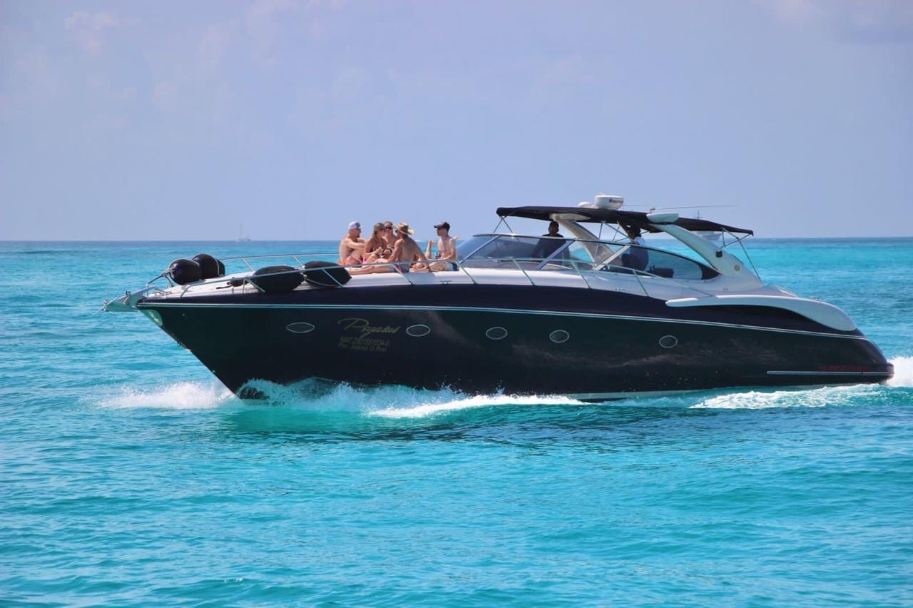 Renta de yate Pegasus de 60 pies en Cancún