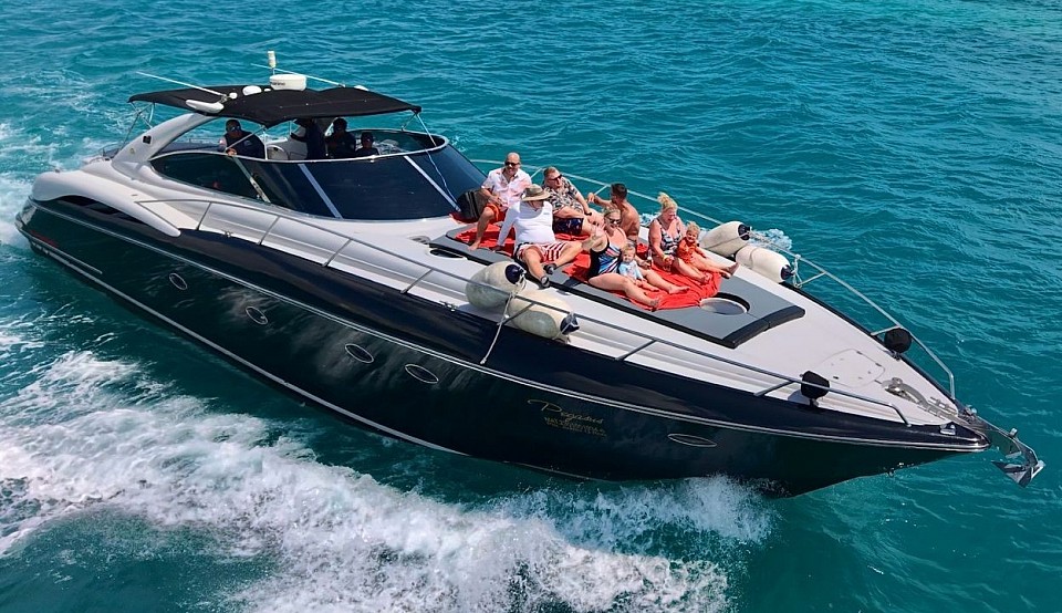 PEGASUS YACHT YATE 60 FT PIES FOOT PARA FOR 20 GUESTS INVITADOS PAX