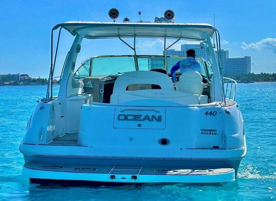 Oceani yate 15 pax 46 pies cancun yacht 15 passengers 46 45 ft foot cancun quintana roo zona hotelera
