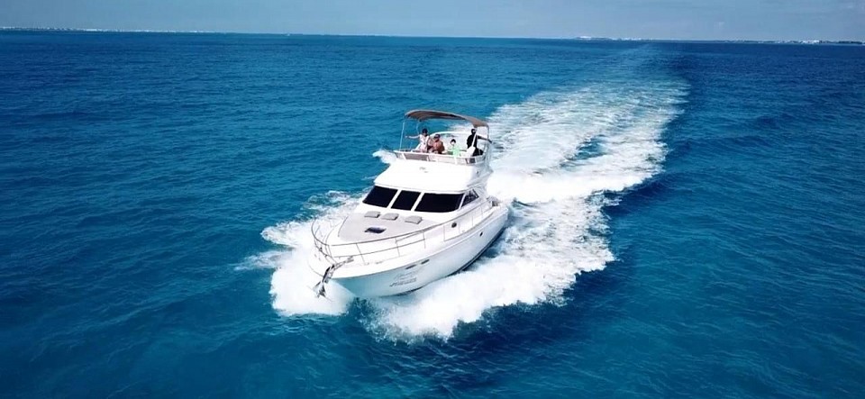 University yate 15 pax 46 pies cancun yacht 15 passengers 46 45 ft foot cancun quintana roo zona hotelera