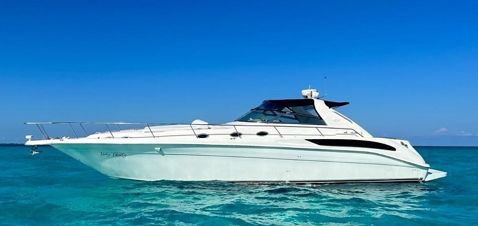 Lady liberty  yate 15 pax 46 pies cancun yacht 15 passengers 46 45 ft foot cancun quintana roo zona hotelera