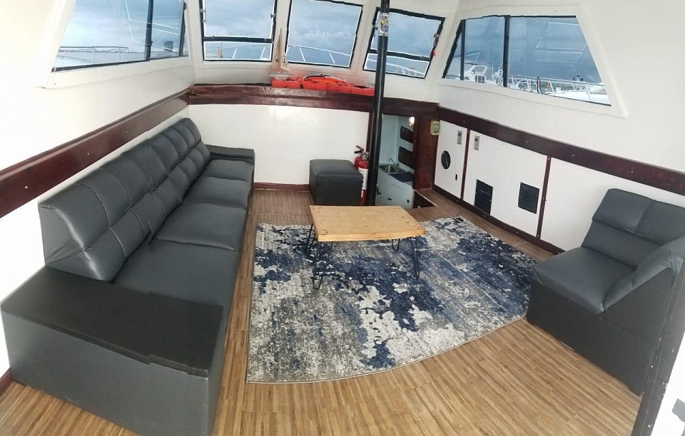 YATE DE PESCA FISHING BOAT 48 ft foot pies 14 pax passengers invitados pasajeros barato cheap all included all inclusive cancun quintana roo zona hotelera